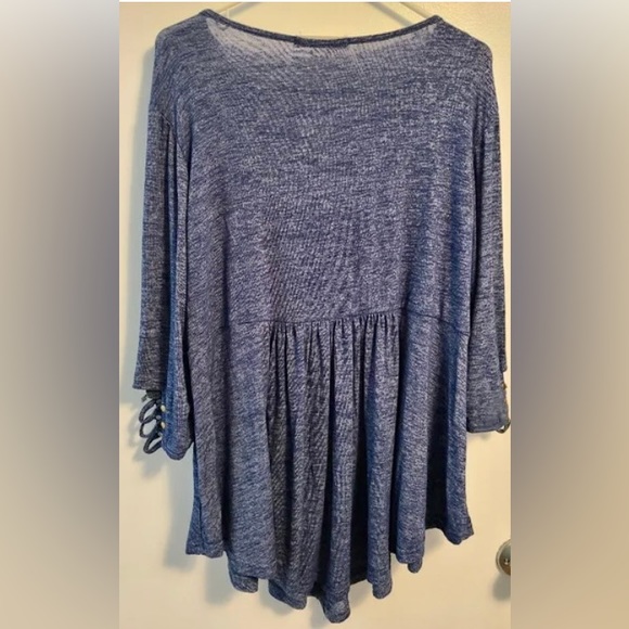 Rosegal 4X Ladder Cut Out Blue Top NWT - Picture 7 of 8